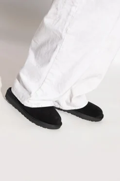 UGG BLACK ‘Classic Slip On’ slides