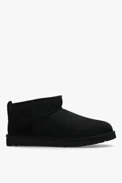 UGG BLACK ‘Classic Ultra Mini’ snow boots