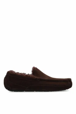 UGG BROWN ‘Ascot’ suede loafers