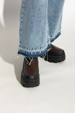 UGG BROWN Platform ankle boots Brisbane