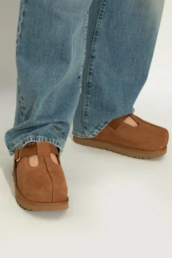 UGG BROWN Platform sandals Goldenstar Hi Clog