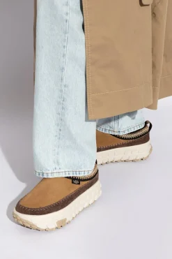UGG BROWN Platform Slippers ‘Venture Daze’