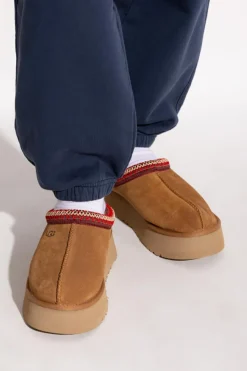 UGG BROWN Slides `Tazz II`