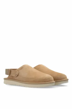 UGG Kids beige Leather boots Goldenstar Clog