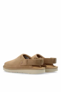 UGG Kids beige Leather boots Goldenstar Clog