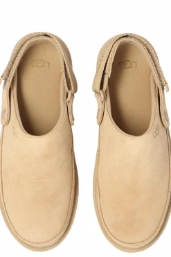 UGG Kids beige Leather boots Goldenstar Clog