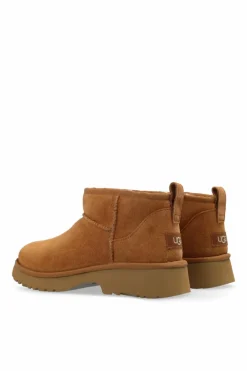 UGG Kids beige Snow Boots Kids Classic Ultra Mini New Heights