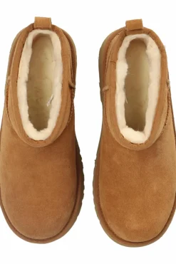 UGG Kids beige Snow Boots Kids Classic Ultra Mini New Heights