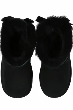 UGG Kids BLACK 'Bailey Bow II’ snow boots