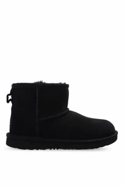 UGG Kids BLACK ‘Classic Mini II’ snow boots