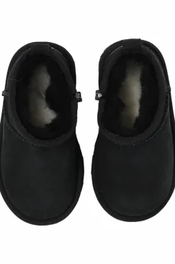 UGG Kids BLACK ‘Classic Ultra Mini’ snow boots