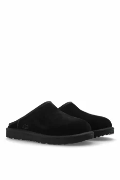 UGG Kids BLACK "KIDS CLASSIC SLIP-ON" shoes