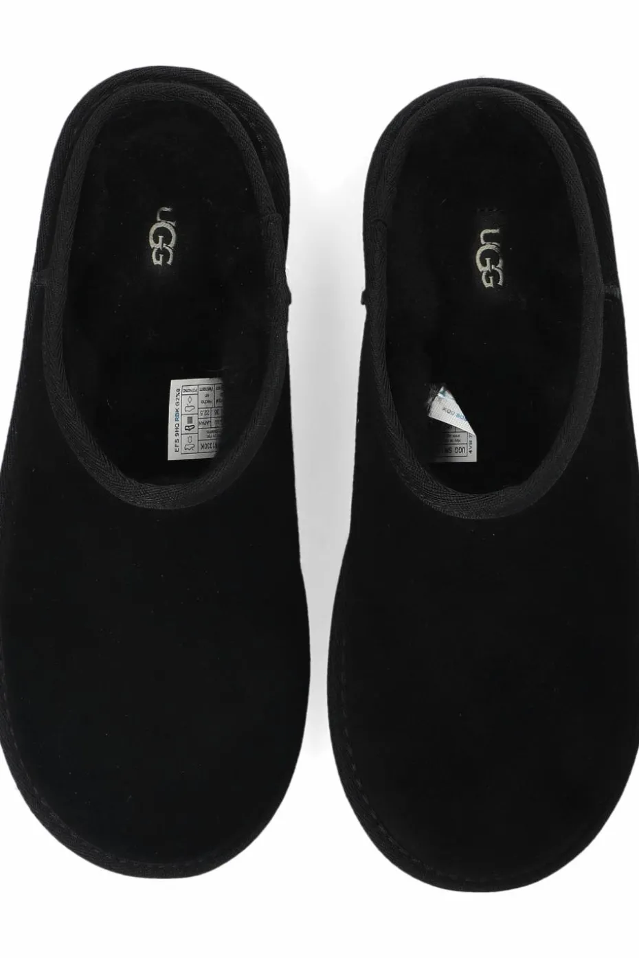 UGG Kids BLACK "KIDS CLASSIC SLIP-ON" shoes
