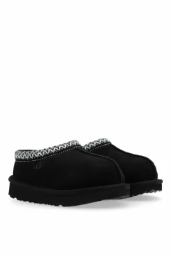 UGG Kids BLACK Shoes with embroidered pattern ‘T Tasman II’