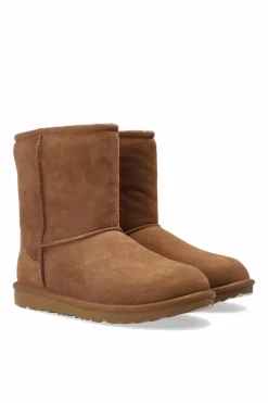 UGG Kids BROWN ‘Classic II’ suede snow boots