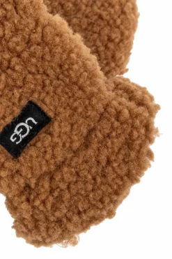 UGG Kids BROWN Fleece gloves