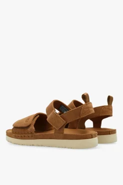 UGG Kids BROWN ‘Goldenstar’ sandals