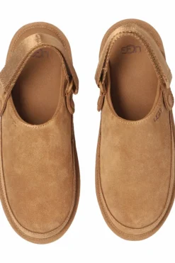 UGG Kids BROWN ‘Goldenstar’ clogs