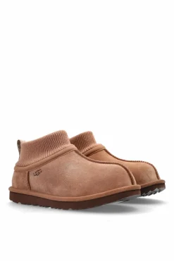 UGG Kids BROWN "KIDS CLASSIC ULTRA STRETCH CUFF" shoes
