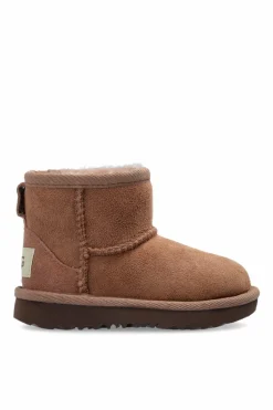 UGG Kids BROWN Snow boots `T CLASSIC MINI II`