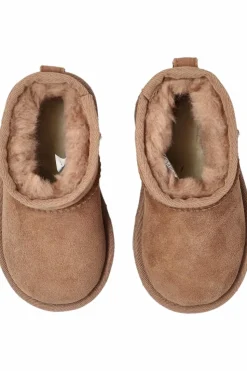 UGG Kids BROWN Snow boots `T CLASSIC MINI II`