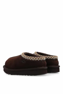 UGG Kids BROWN ‘T Tasman II’ slides