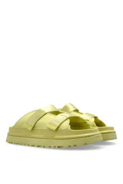 UGG Kids GREEN Slides K GOLDENGLOW SLIDE