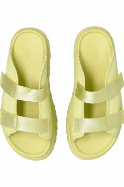UGG Kids GREEN Slides K GOLDENGLOW SLIDE