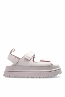 UGG PURPLE Sandals W GOLDENGLOW