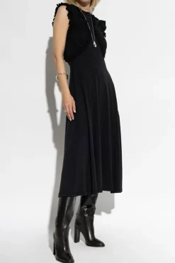 Ulla Johnson BLACK Dress `Shiva`