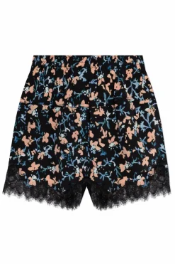Ulla Johnson BLACK Silk shorts "Noella"