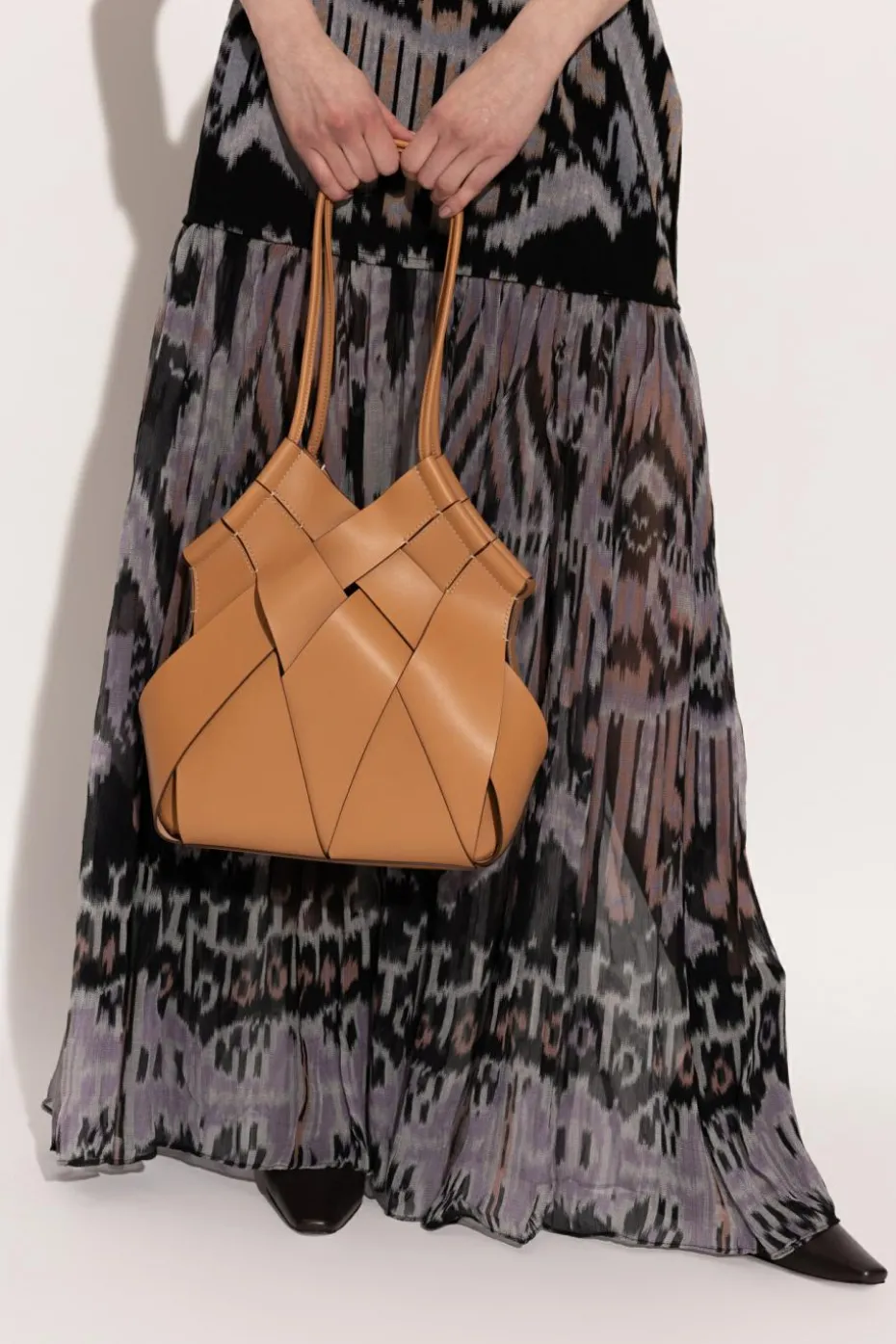 Ulla Johnson BROWN Shoulder bag "Charlotte"