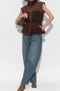 Ulla Johnson BROWN "Tariet" vest