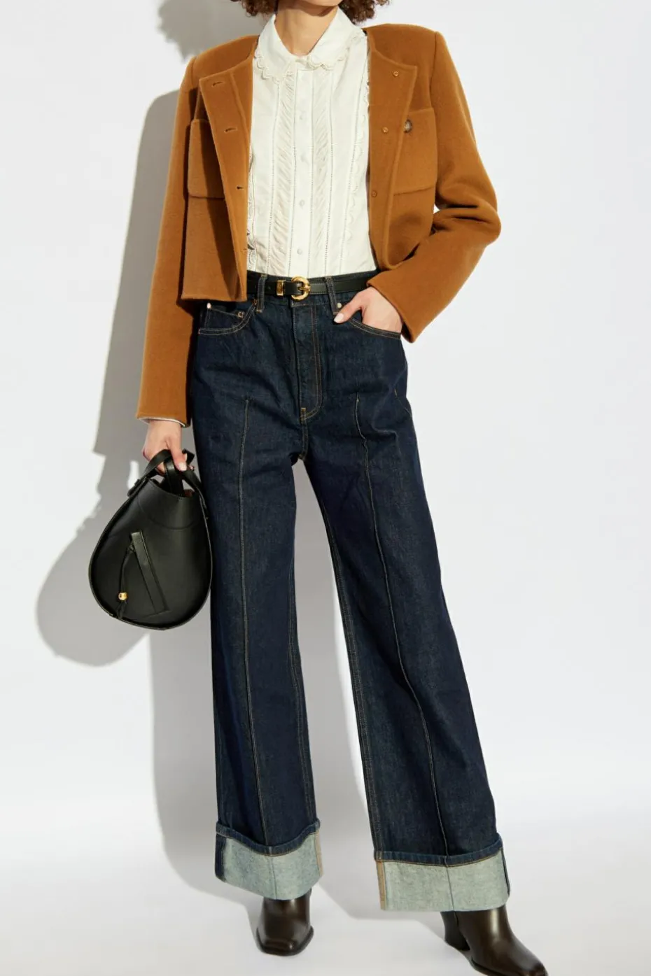 Ulla Johnson BROWN Wool Jacket Eve
