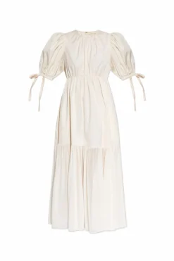 Ulla Johnson cream Dress `Colage`