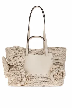 Ulla Johnson cream Shopper bag "Lali Floral"