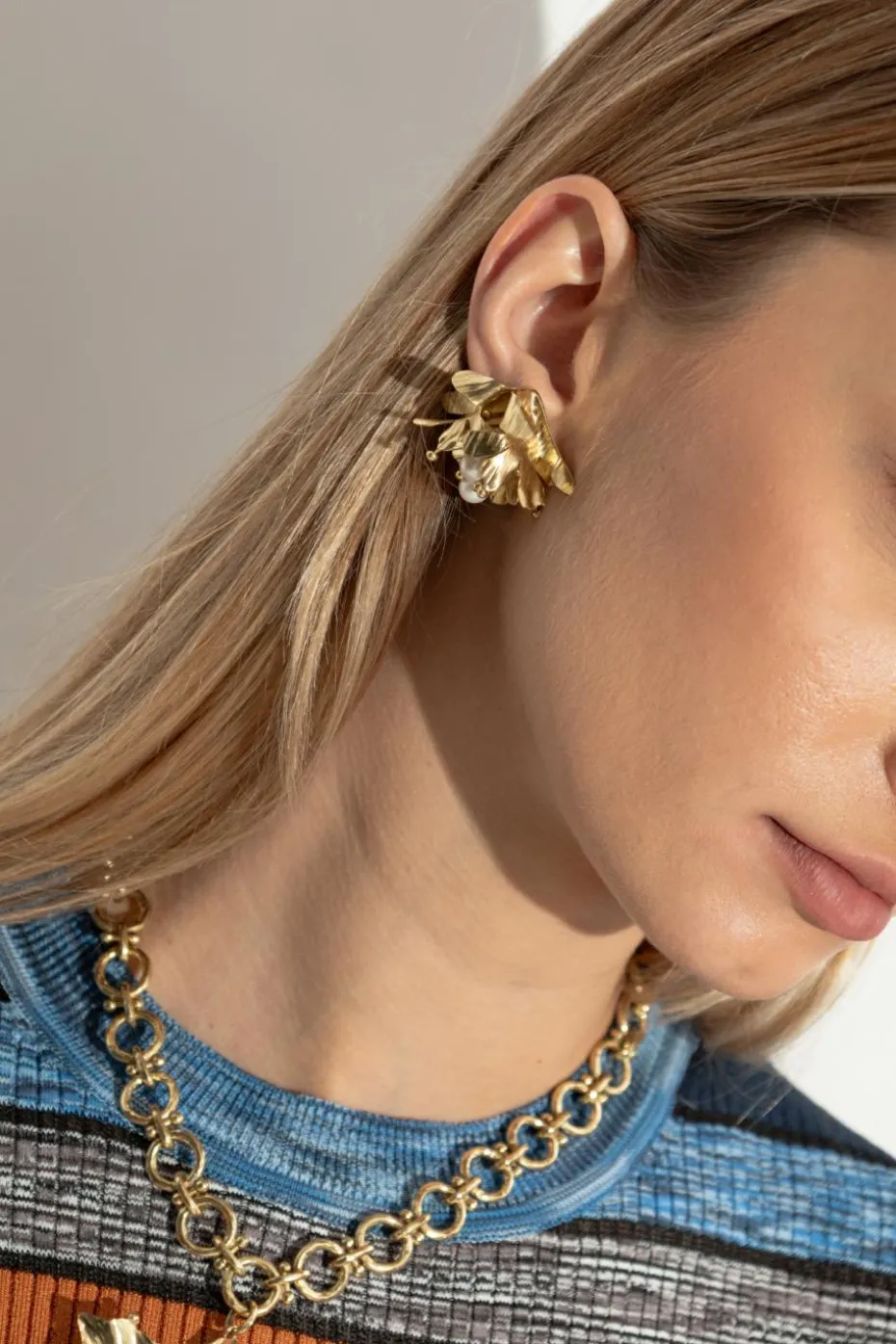 Ulla Johnson GOLD Earrings Asha