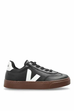 Veja Kids BLACK Sports shoes "SMALL VOLLEY O.T. LEATHER"