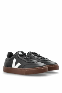 Veja Kids BLACK Sports shoes "SMALL VOLLEY O.T. LEATHER"