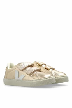 Veja Kids GOLD Sneakers SMALL ESPLAR LEATHER