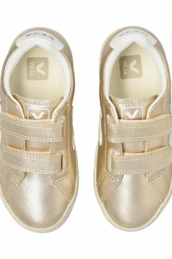 Veja Kids GOLD Sneakers SMALL ESPLAR LEATHER
