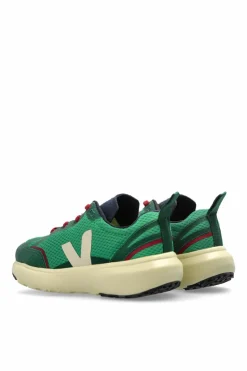 Veja Kids GREEN Sneakers SMALL CANARY LIGHT ALVEOMESH