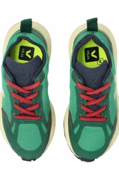 Veja Kids GREEN Sneakers SMALL CANARY LIGHT ALVEOMESH