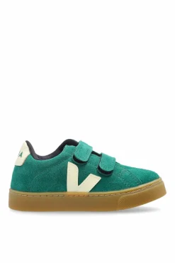 Veja Kids GREEN Sports shoes `SMALL ESPLAR SUEDE`