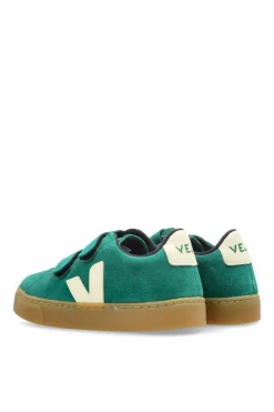 Veja Kids GREEN Sports shoes `SMALL ESPLAR SUEDE`