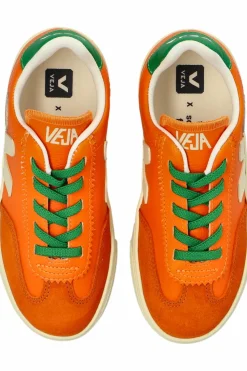 Veja Kids ORANGE Sneakers X THE SOCIAL FOOD LEATHER