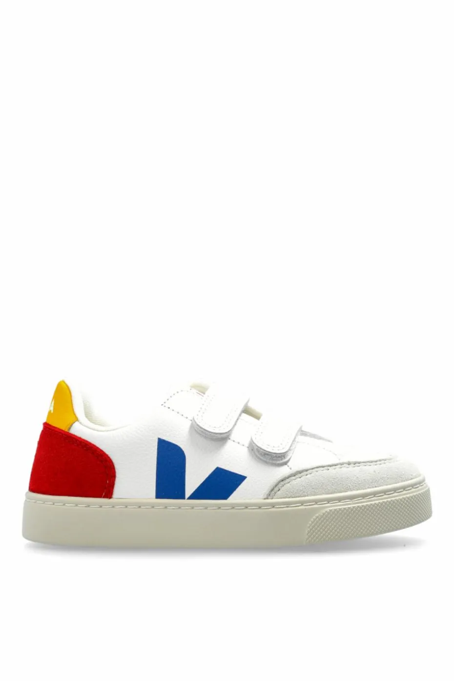 Veja Kids WHITE Sport shoes "SMALL V-12 LEATHER"