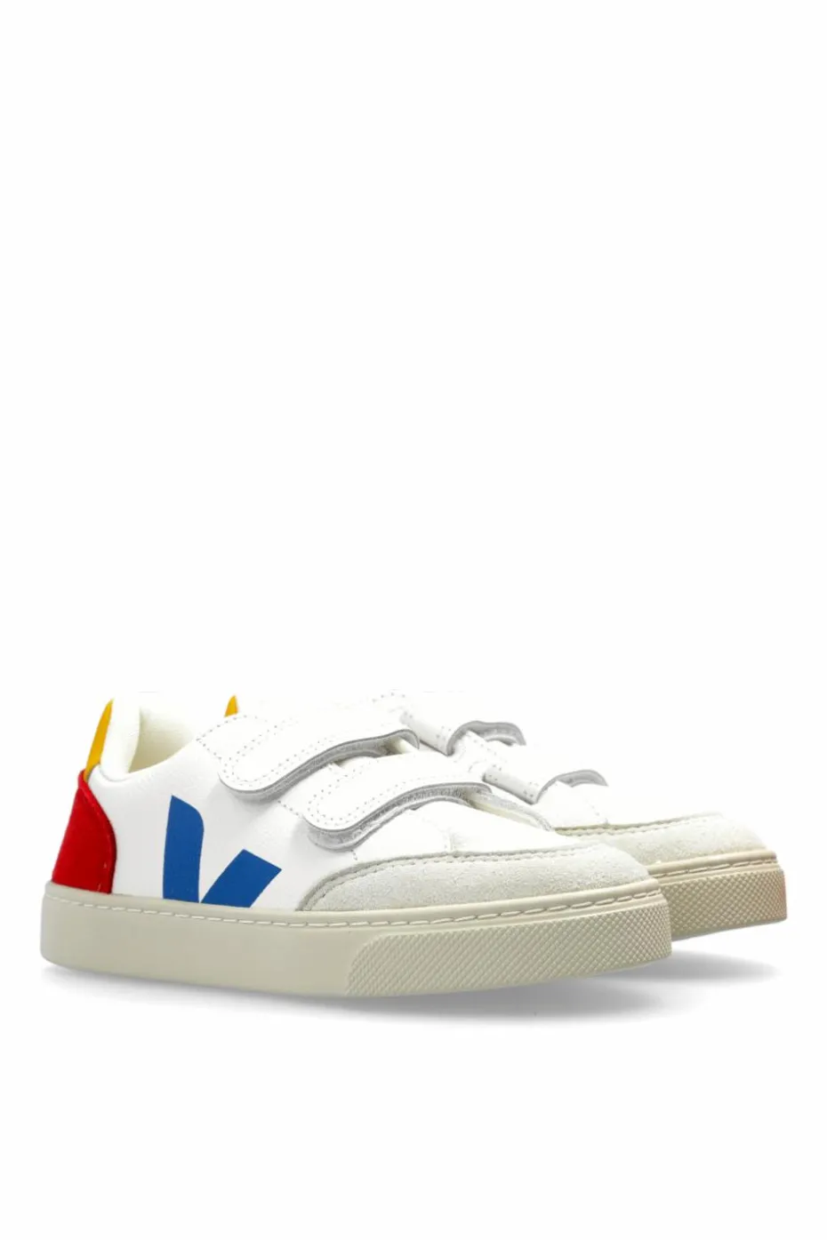 Veja Kids WHITE Sport shoes "SMALL V-12 LEATHER"