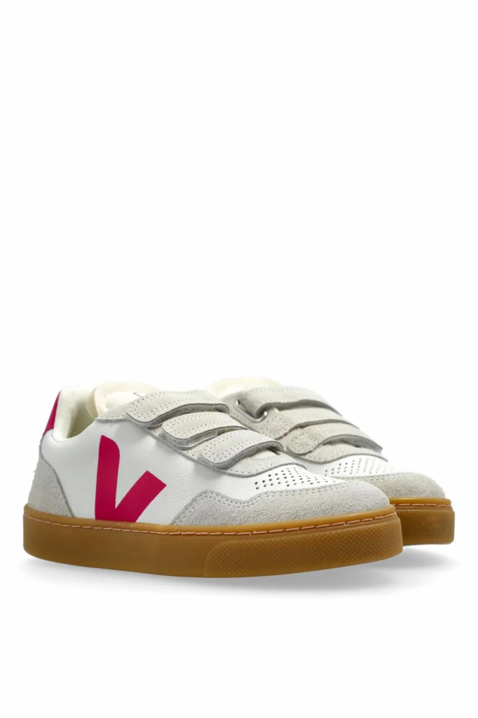 Veja Kids WHITE Sports shoes "SMALL V-90 O.T. LEATHER"