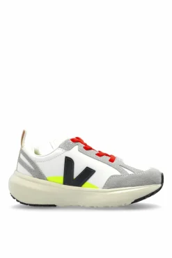 Veja Kids WHITE Sports shoes "SMALL CANARY O.T. LEATHER"